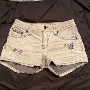 Rock revival jeans shorts
